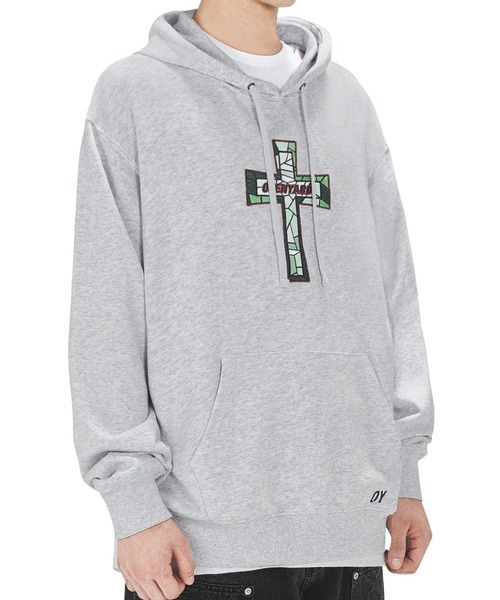 パーカー 「OY/オーワイ」 STAINED GLASS CROSS HOODIE/グラスクロスフーディー レディース メンズ_14
