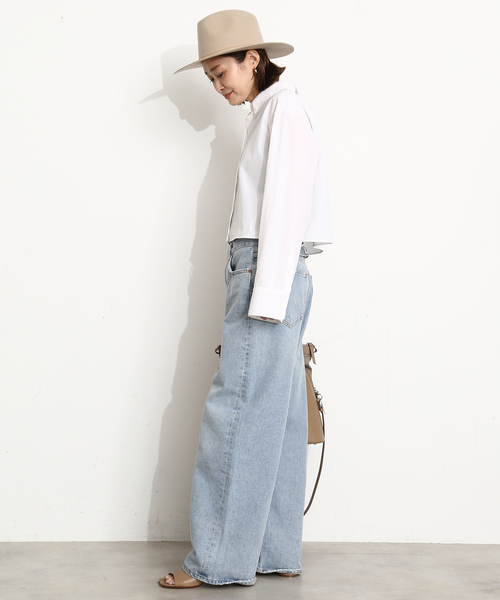 「Deuxieme Classe」 長袖シャツ - ブルー レディース Deuxieme Classe 「Deuxieme Classe」 長袖シャツ - ブルー