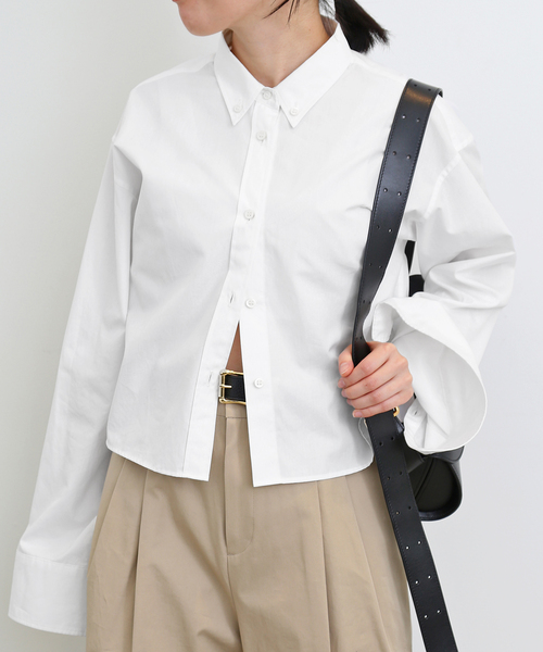 「Deuxieme Classe」 長袖シャツ - ブルー レディース Deuxieme Classe 「Deuxieme Classe」 長袖シャツ - ブルー