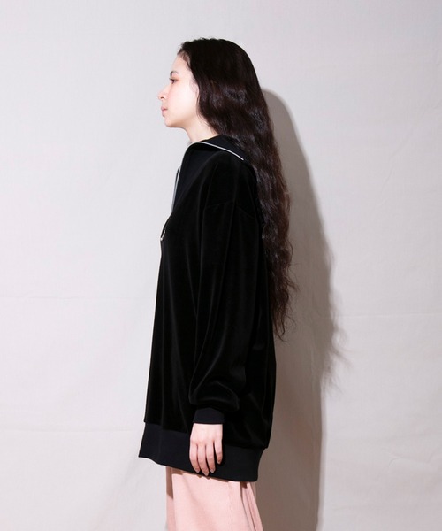 FACTOTUM（ファクトタム） トレーナー スウェット Heavy velor ZIP Hi