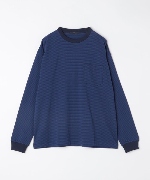 SHIPS: マイクロ ボーダー Tシャツ (ロンT) SHIPS｜SHIPS: マイクロ ボーダー Tシャツ (ロンT) | Rakuten