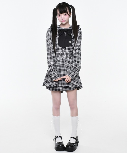 セットアップ 「TRAVAS TOKYO/トラバス トーキョー」ロゴリボンフリル 