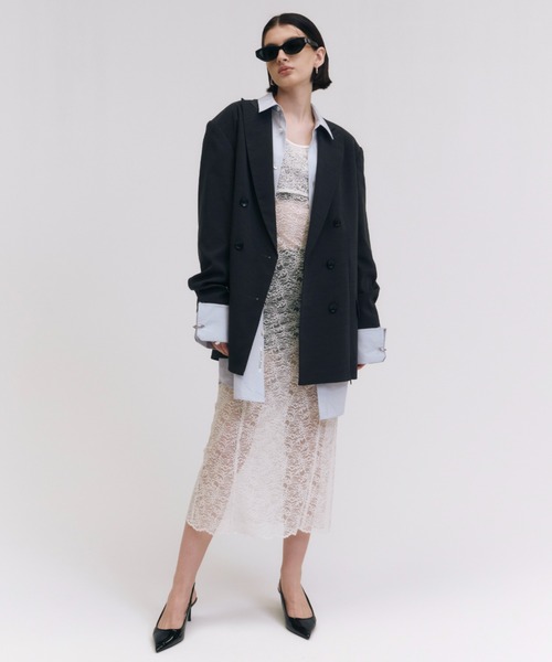 JOSEMOON MAXIM LACE CAMIDRESS ネイビー JOSE MOON ワンピース MAXIM LACE CAMIDRESS/マキシムレース