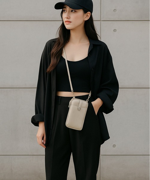 styiro（スタイロ） ショルダーバッグ バッグ 本革レザー携帯