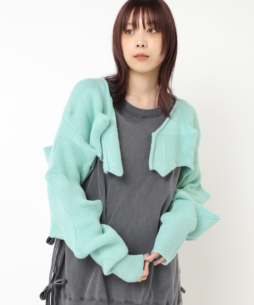 RNA（アールエヌエー） カーディガン K2706 トゲトゲカーディガン