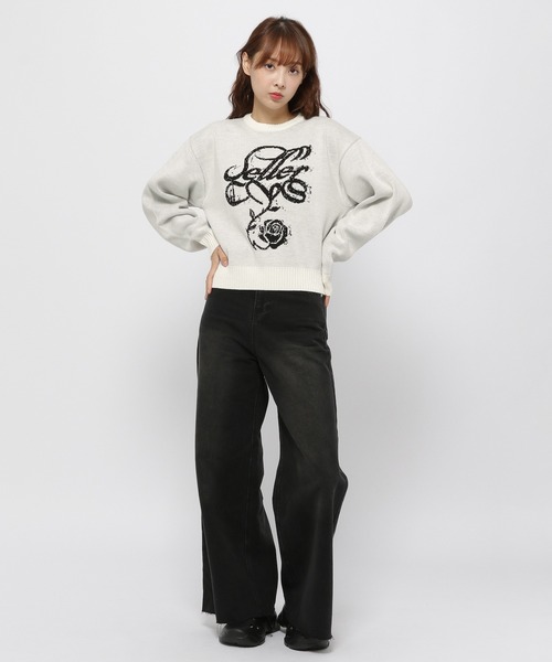 ニット セーター CAVISH／クラシックローズニット レディース Cavish ニット セーター CAVISH／クラシックローズニット