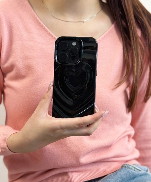 スマホケース ぷっくりハートスマホケース : ZOZOTOWN Yahoo!店 - 通販