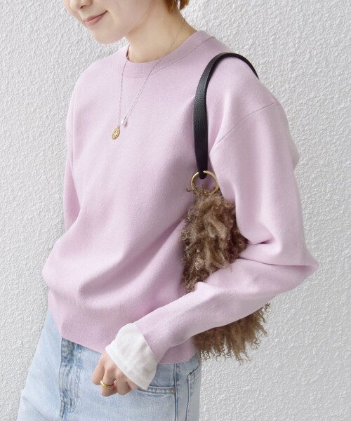 ニット セーター SHORT KT TOP / ショートニットトップ