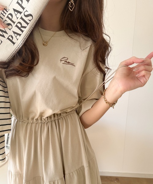 【大人気】SELF PORTRAIT コットン 刺繍 フレアミディワンピース 綿100％オリエンタル刺しゅうワンピース＜大きいサイズ有
