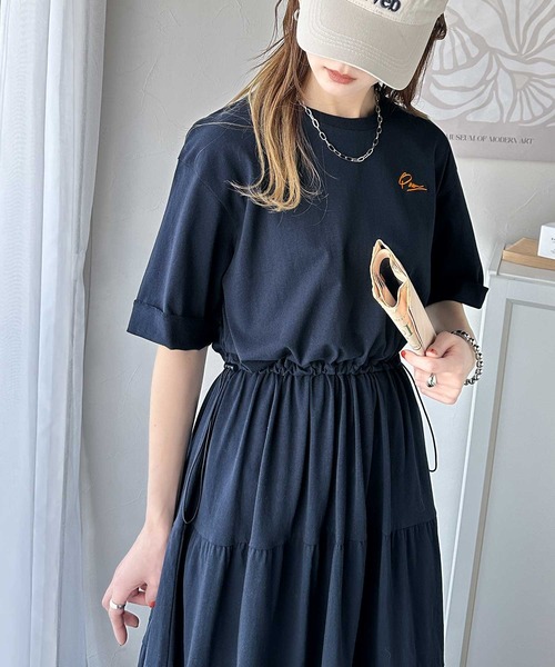 ɐ‪︎❤︎\" 専用YELLO ワンピース HELLO.SANFRANCISCO】リンガーTee付ワンピース | CIAOPANIC TYPY