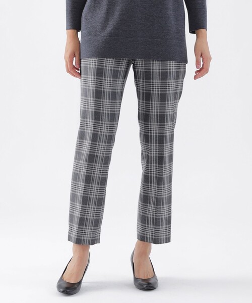 TRANS WORK パンツ 「ウォッシャブル」ストレッチツイルテーパード