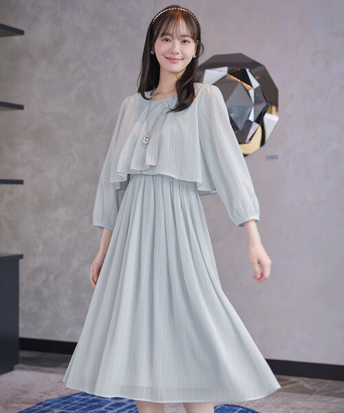 ダイアグラム トリアセテート ドレープ カシュクール風 シフォン ワンピース Tiaclasse ワンピース シフォンドレープワンピース : ZOZOTOWN Yahoo