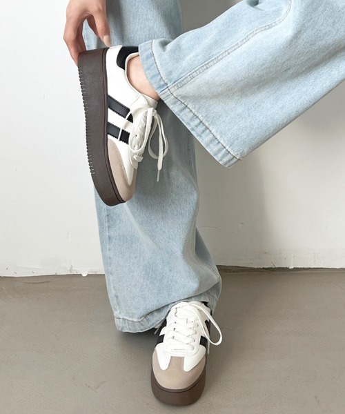 Shoes in Closet スニーカー 「新色3色追加」軽量厚底