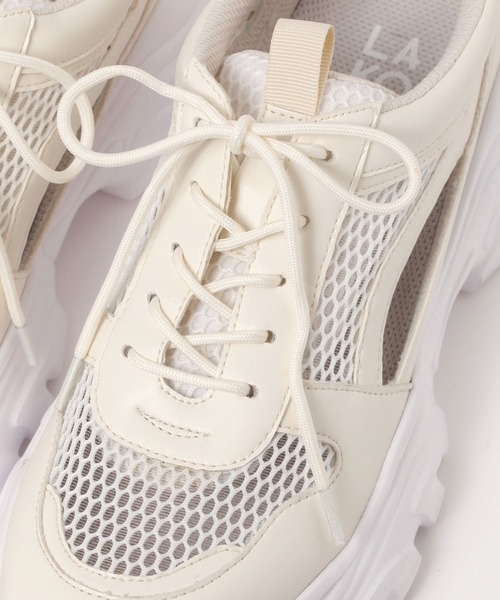 LAKOLE（ラコレ） スニーカー メッシュボリュームスニーカー / 286332