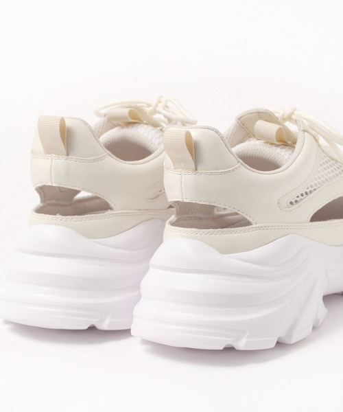 LAKOLE（ラコレ） スニーカー メッシュボリュームスニーカー / 286332