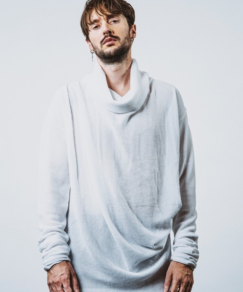 NO ID.（ノーアイディー） セーター ニット 「NO ID.」Off-Turtle