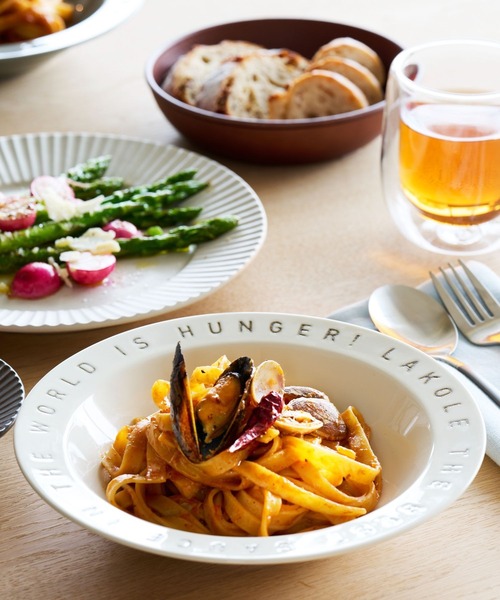 LAKOLE 食器 LOGOパスタカレー皿 / 286541 : ZOZOTOWN Yahoo!店