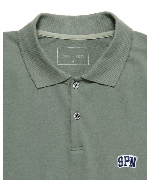 SOPHNET.（ソフネット） ポロシャツ SPN WAPPEN OVERSIZED POLO メンズ