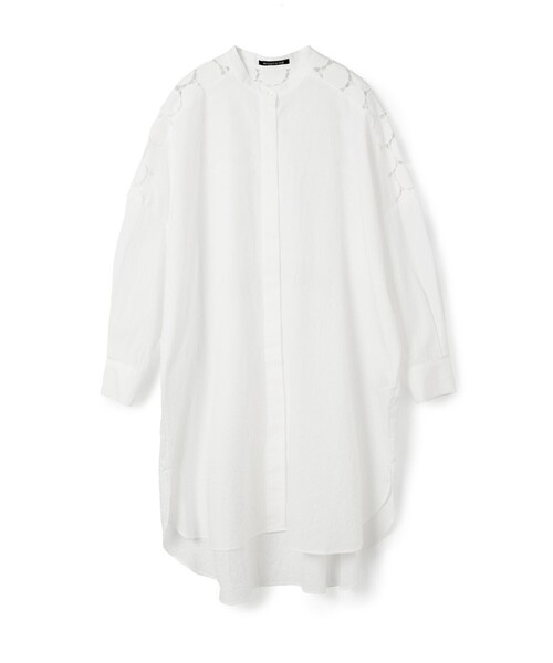 mizuiroind ワンピース mizuiro ind レースミックススタンド