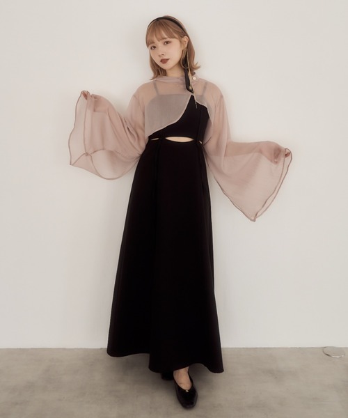 Hello simone ワンピース￼ コウベレタス KOBE LETTUCE [ わかなさんコラボ ] ショルダー