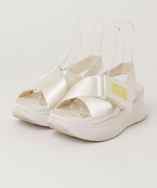 UGG フラットサンダル ベージュ UGG Australia 「UGG」 フラットサンダル 24.5cm ベージュ