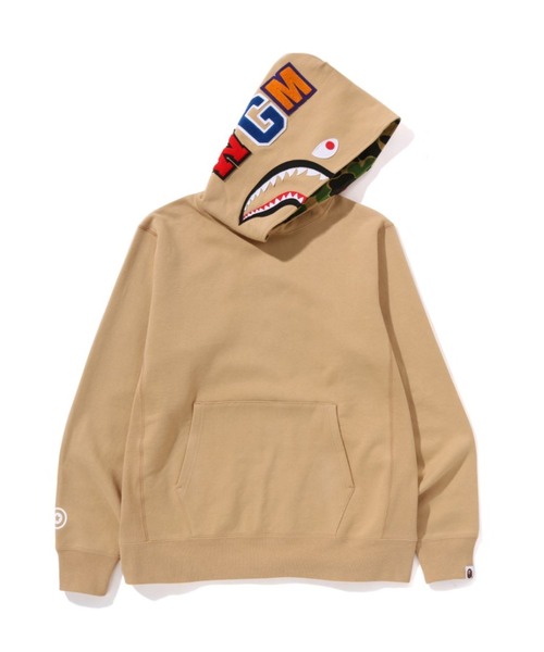 A BATHING APE トレーナー パーカー A BATHING APE パーカー ABC CAMO SHARK PULLOVER HOODIE メンズ