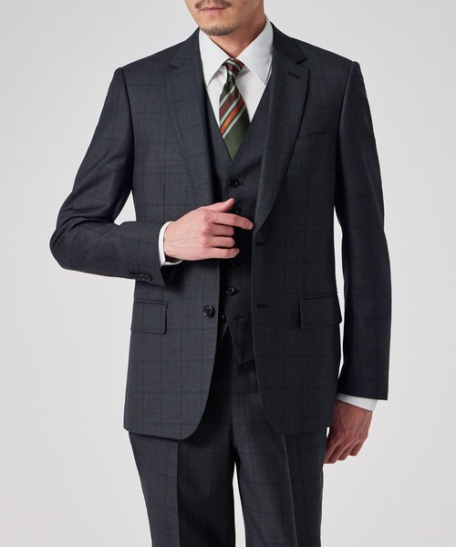 Paul Smith ポールスミス ウィンドウペーン シングル2ボタンスーツL ウィンドウペーン シングル2ボタンスーツ / 243008 1439（スーツ