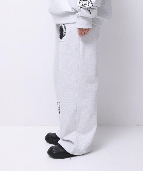 スウェットパンツ ジャージ HORSE” Tsuguya Ishii レディース メンズ