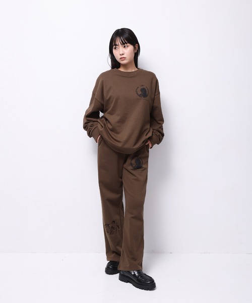 スウェットパンツ ジャージ HORSE” Tsuguya Ishii レディース
