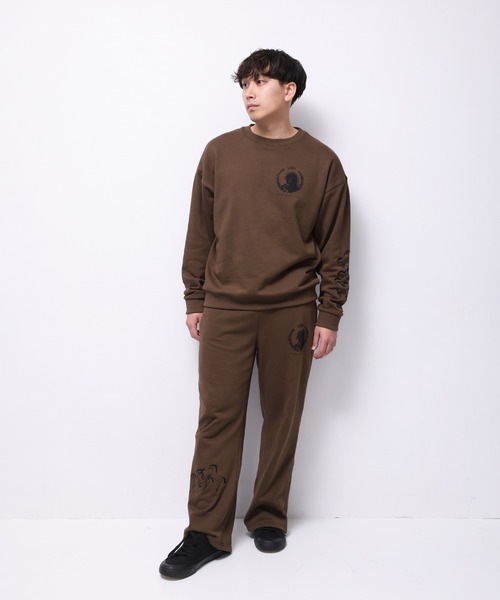 Kyo様せんよう KYOU Embroidery Denim Pants JUDE 24AW キョウ 刺繍 ブルー