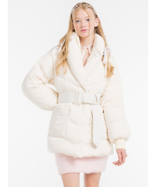 「DURAS」 ダウンコート FREE ブラック レディース_画像2