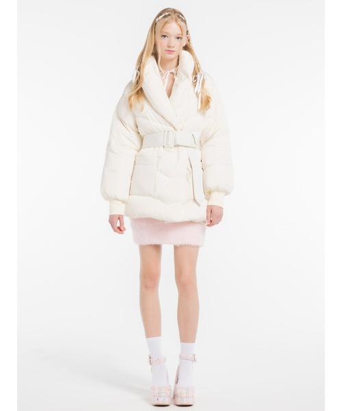 「DURAS」 ダウンコート FREE ブラック レディース_画像3