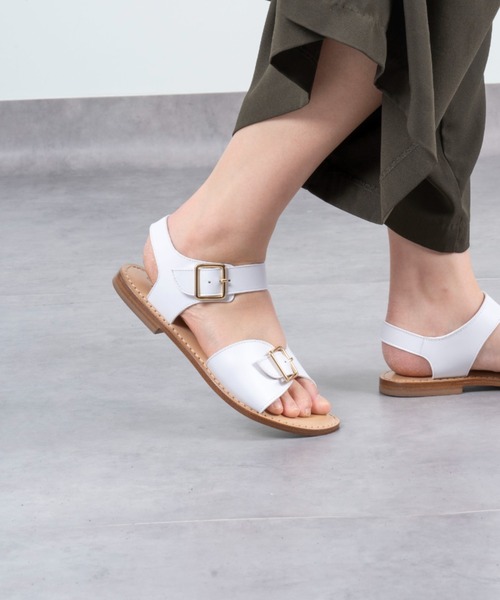 CORSO ROMA9. レザーサンダル CORSO ROMA，9(コルソローマ ノーヴェ)のレザーサンダル通販