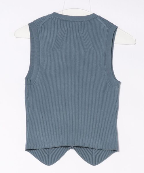 ベスト ジレ CRUZ RIBBED KNITTED WAISTCOAT | CRUZ リブ ニット ウエストコート レディース ALLSAINTS ベスト ジレ CRUZ RIBBED KNITTED WAISTCOAT | リブ