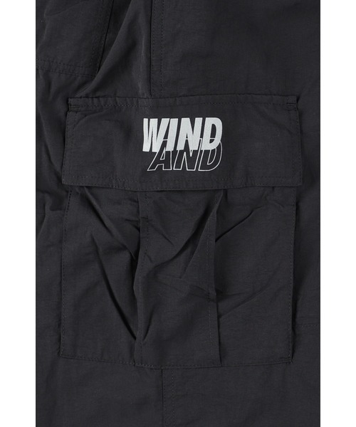 WIND AND SEA カーゴパンツ ブラック WIND AND SEA（ウィンダンシー） カーゴパンツ Trek Nylon Cargo Pant