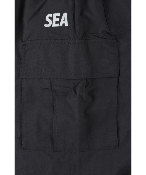WIND AND SEA カーゴパンツ ブラック WIND AND SEA（ウィンダンシー） カーゴパンツ Trek Nylon Cargo Pant