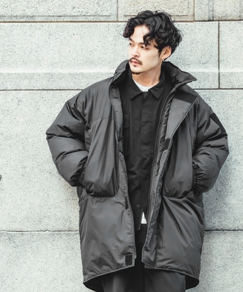 「improves」 ダウンコート MEDIUM オリーブ メンズ_画像2