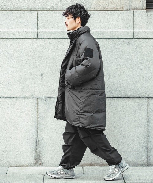 「improves」 ダウンコート MEDIUM オリーブ メンズ_画像3