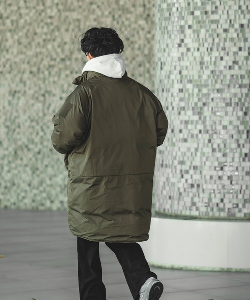 「improves」 ダウンコート MEDIUM オリーブ メンズ_画像9