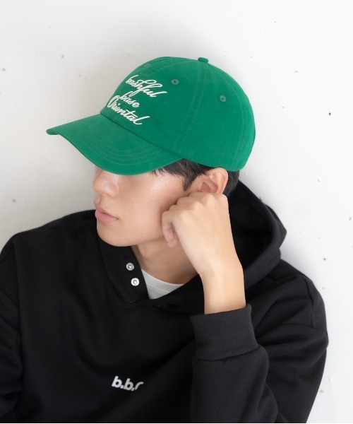 bashful base Oriental キャップ 帽子 「bbO」ヴィンテージライクロゴ