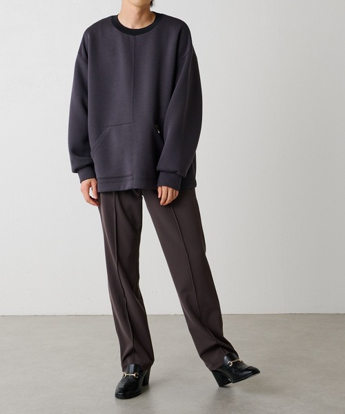 CULLNI◆長袖Tシャツ/1/コットン/IVO/ボーダー/15-SS-011 I cotoni di Albini 長袖 ボーダー Tシャツ(11603663-2024