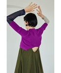 カーディガン CIRCLE CUT SHERR...の詳細画像3