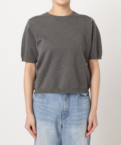 【新品】plage compact プルオーバー ホワイト plage（プラージュ）の「compact プルオーバー◇（ニット