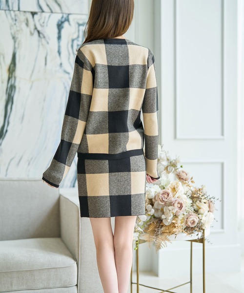 「emiriawiz」 ニットスカート MEDIUM ベージュ レディース_画像9