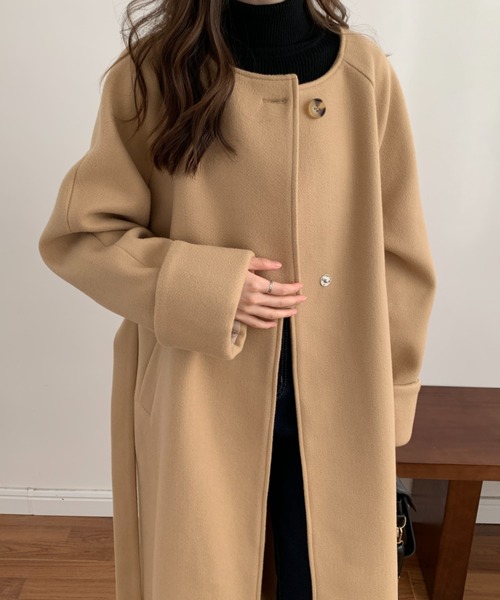 「ABITOKYO」 コート FREE ブルー レディース_画像3