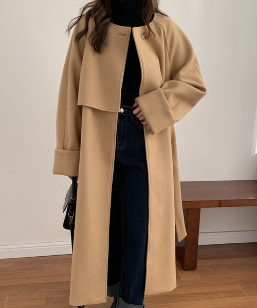 「ABITOKYO」 コート FREE ブルー レディース_画像5