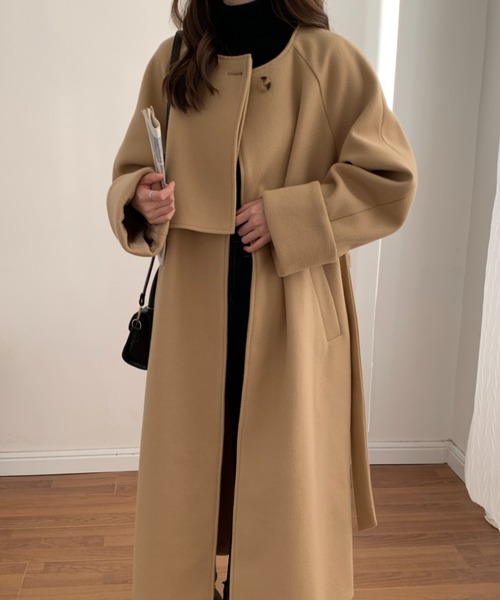 「ABITOKYO」 コート FREE ブルー レディース_画像6