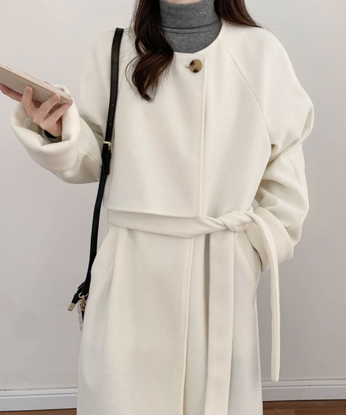 「ABITOKYO」 コート FREE ブルー レディース_画像7