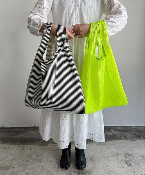 Yoshie Inaba 編み込み バッグ ブランド メッシュバッグ 斜めがけ Mesh Bag 