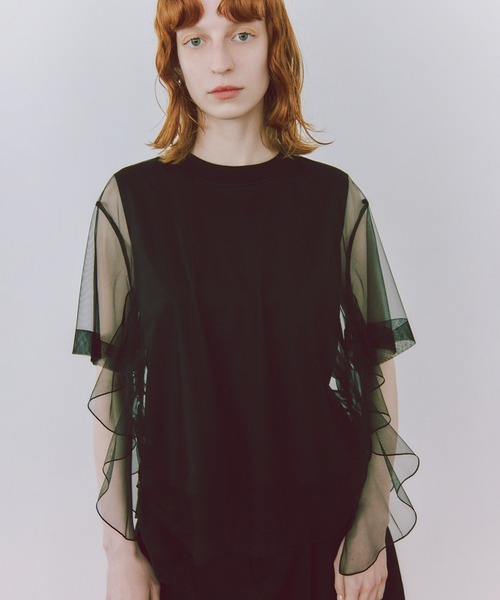 ADAM ET ROPE' tシャツ 「サステナブル」・「定番人気」ギャザー